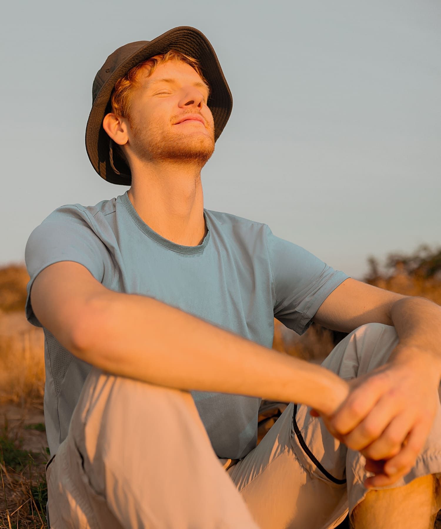 A man feels good about Day Treatment PHP.