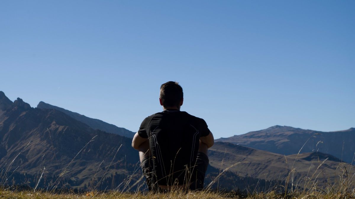 A man who has healed through drug addiction treatment in Boulder, Colorado.