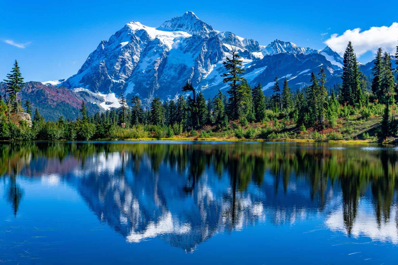 A view of Mount Shuksan, near our rehab center, where we facilitate detox in Boulder, Colorado.
