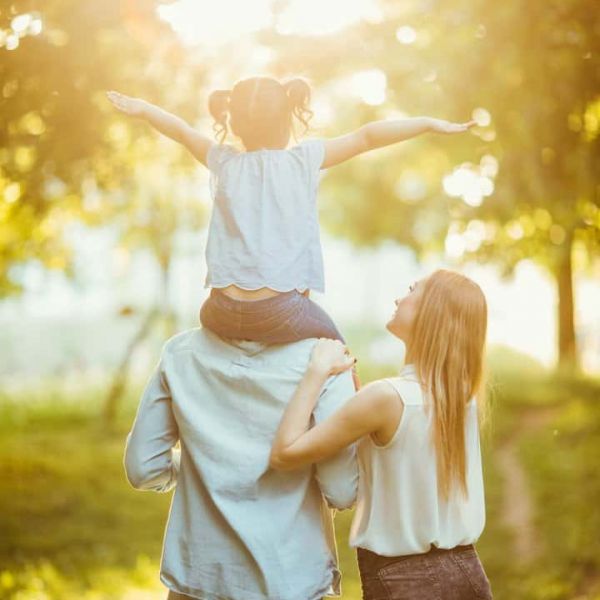 A family enjoying time in Family support through addiction treatment in Boulder, Colorado.