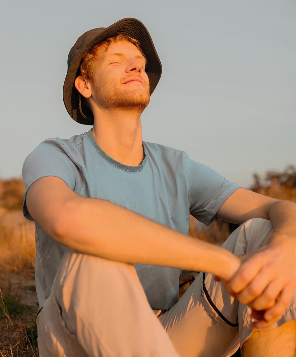 A man experiencing the benefits of CBT in Boulder, Colorado.