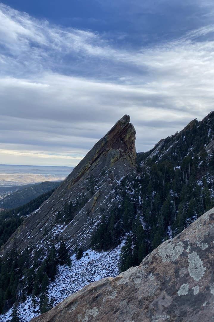 mountains near Boulder, CO