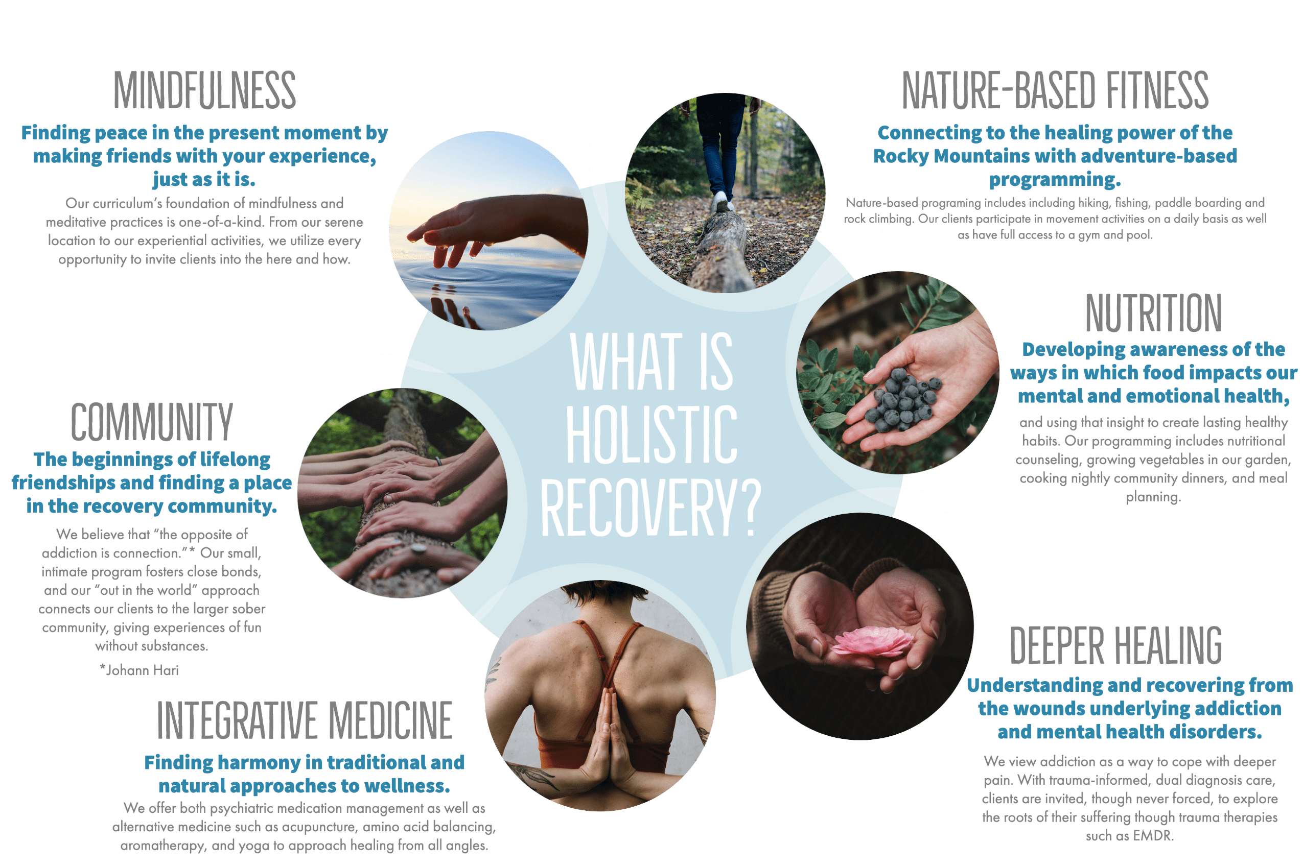 What is holistic recovery
