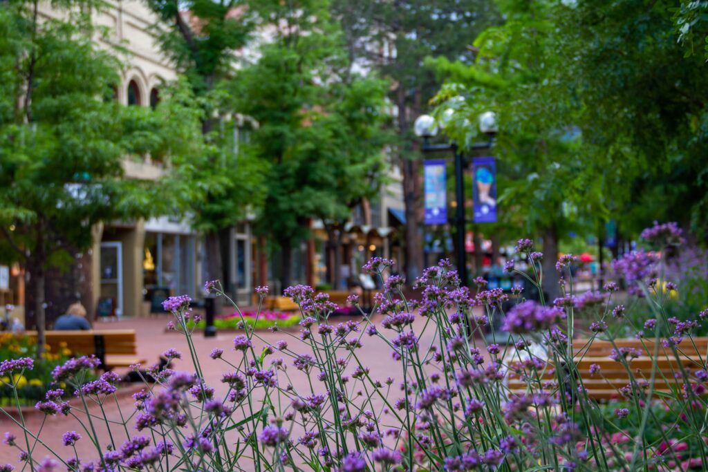 Pearl Street Mall in Boulder, CO