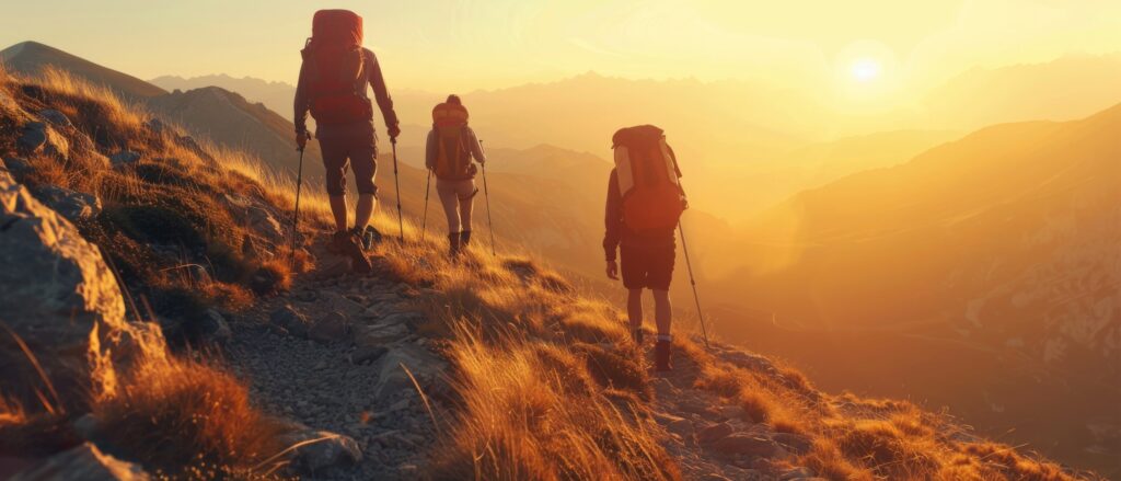 Three people enjoy experiential therapy after completing alcohol addiction treatment in Boulder Colorado.