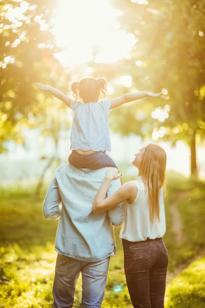 A family enjoying time in Family support through addiction treatment in Boulder, Colorado.