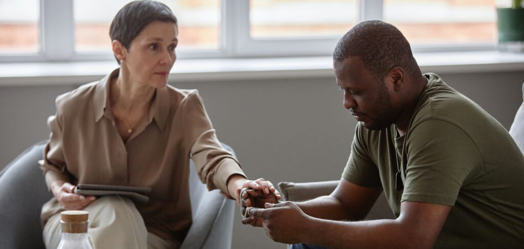 Individual therapy session for anxiety treatment in Boulder, Colorado.