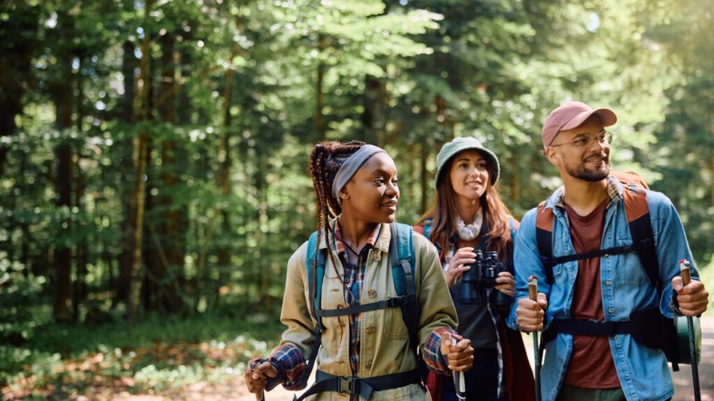 A group enjoys aftercare after completing rehab for young adults in Boulder, Colorado