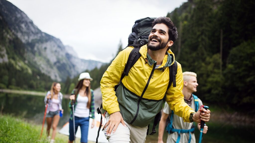 A holistic exercise and hiking excursion during rehab as part of our detox vs rehab services.