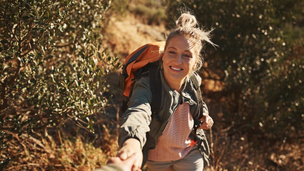 A woman enjoys holistic therapy during complex PTSD treatment in Boulder, Colorado 