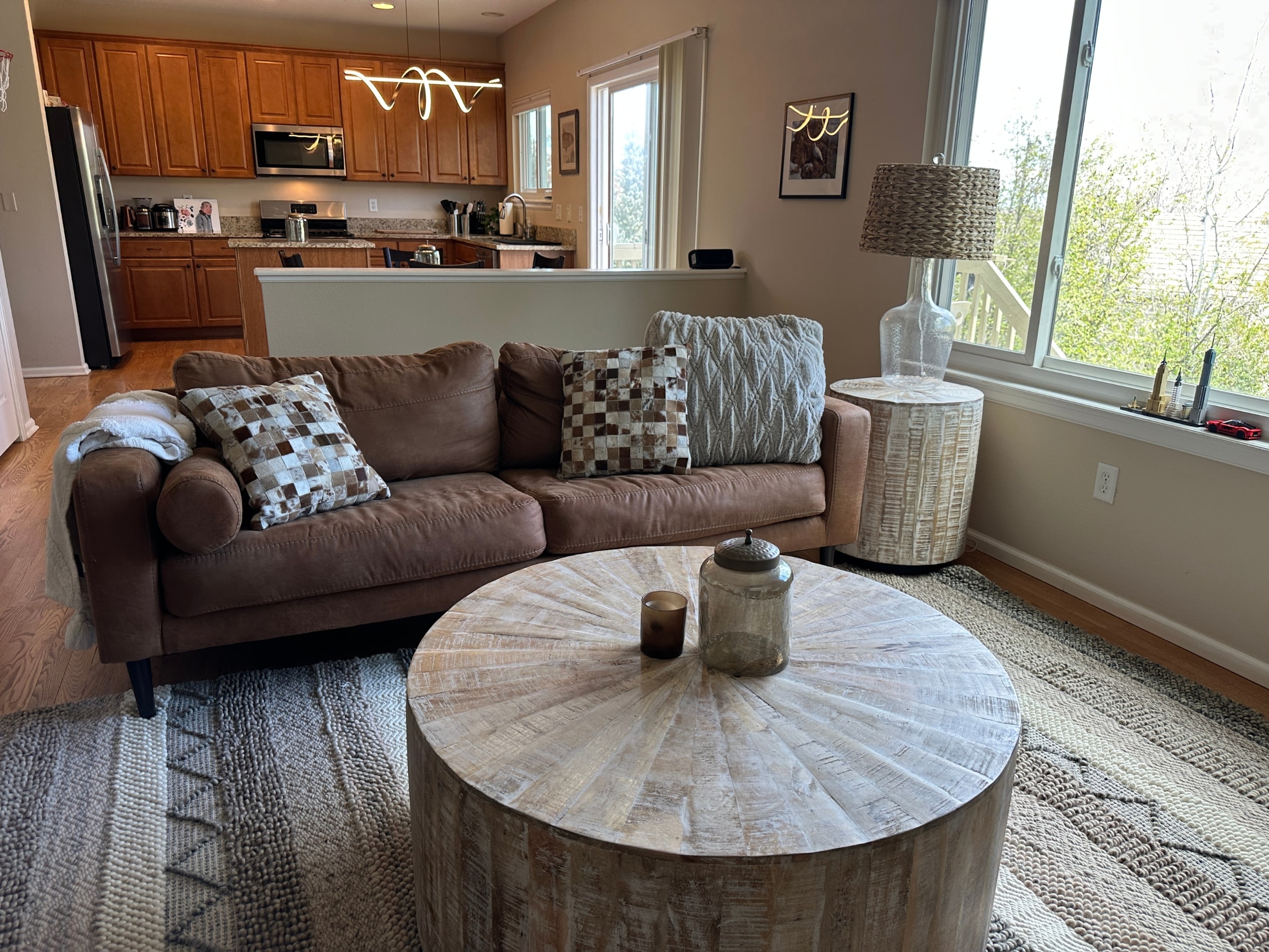 Living room at our sober living for men in Boulder CO