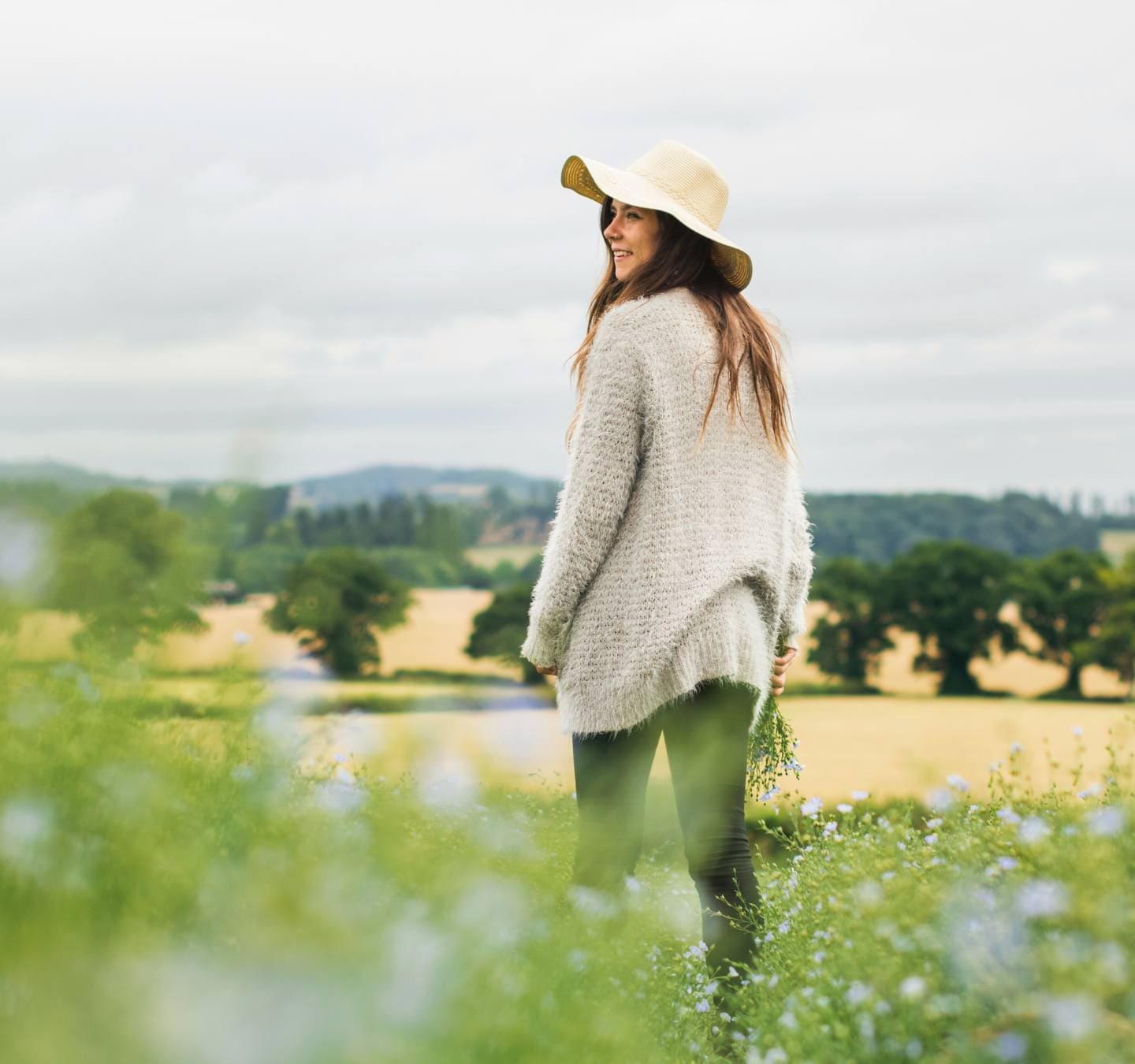 Woman feeling relieved and confident after discovering how to start therapy.