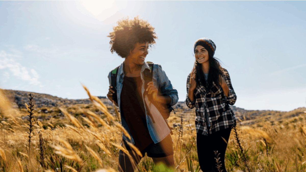 A group enjoys hiking through our Longmont rehab in Colorado.
