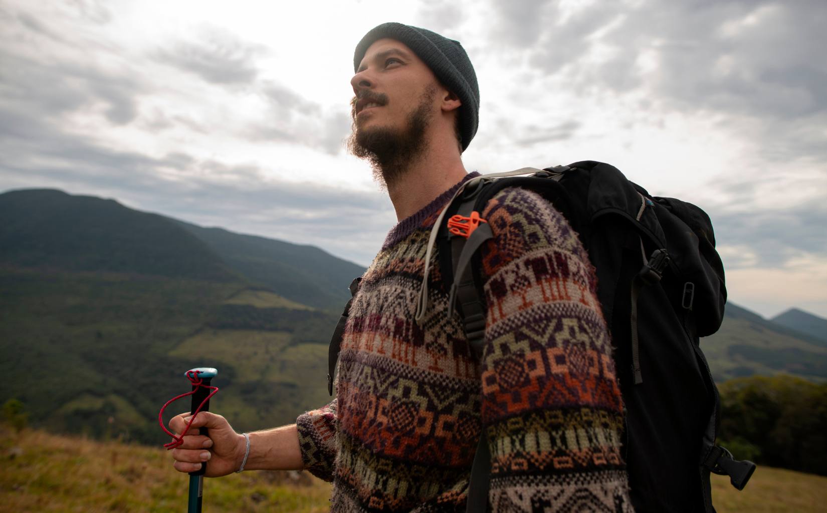 Sober man reconnecting with healthy routines during opiate detox in Boulder, Colorado.