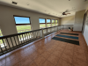 yoga mats on a tiled floor