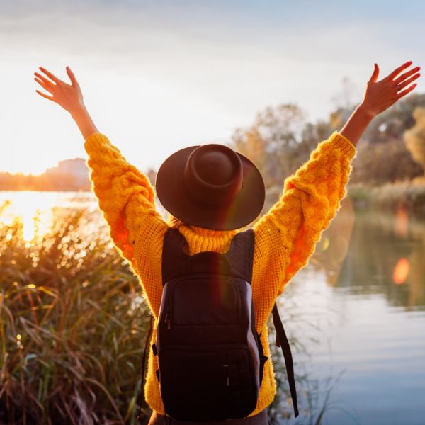 A woman embraces her sober journey at a rehab in Denver, Colorado.